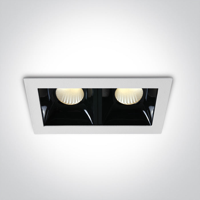 ONE Light | 50207B/W/W WHITE LED 2x6,5W WW 36deg IP20 350mA - OEM NORDIC - Quality Parts Distribution