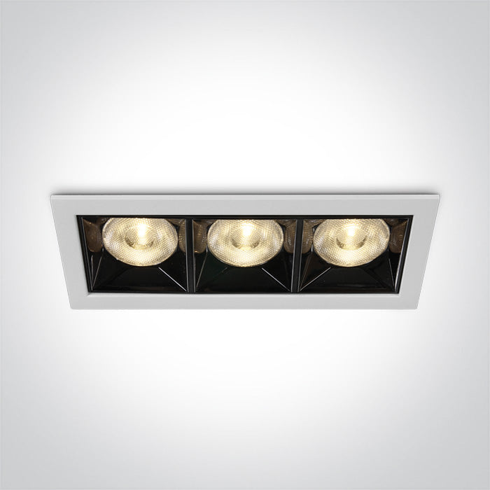 ONE Light | 50306B/W/W WHITE LED 12W WW 38deg IP20 230V - OEM NORDIC - Quality Parts Distribution