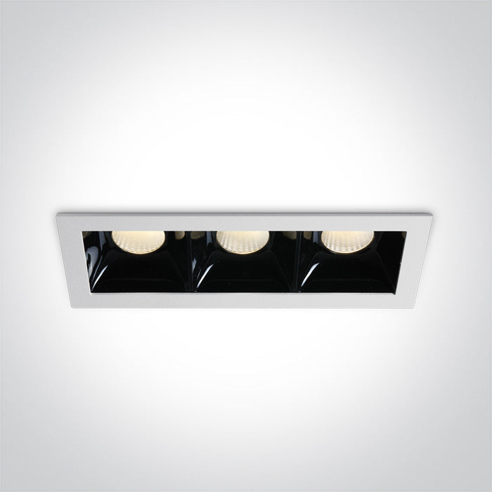 ONE Light | 50307B/W/W WHITE LED 3x6,5W WW 36deg IP20 350mA - OEM NORDIC - Quality Parts Distribution