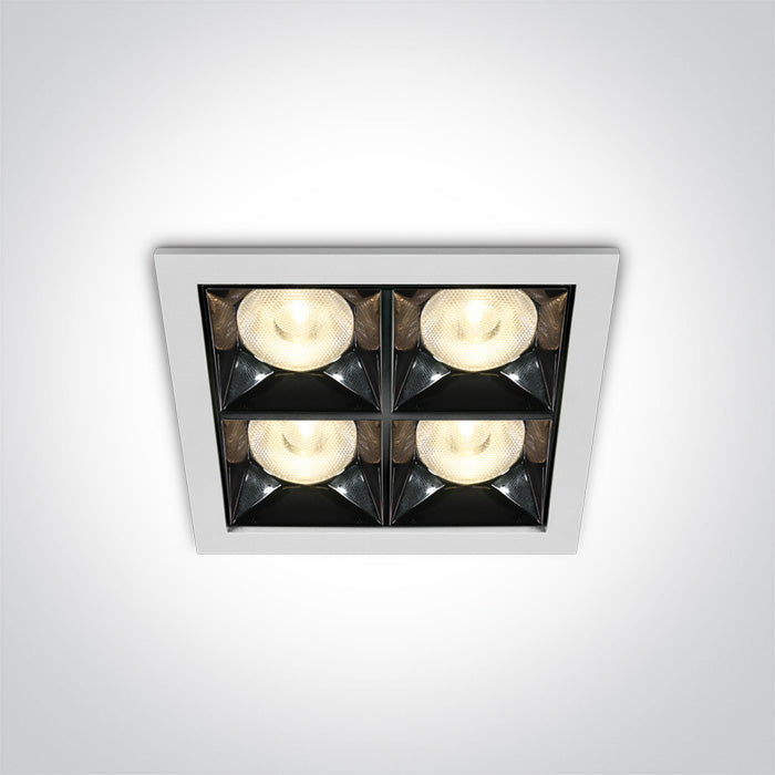 ONE Light | 50406B/W/W WHITE LED 16W WW 38deg IP20 230V - OEM NORDIC - Quality Parts Distribution