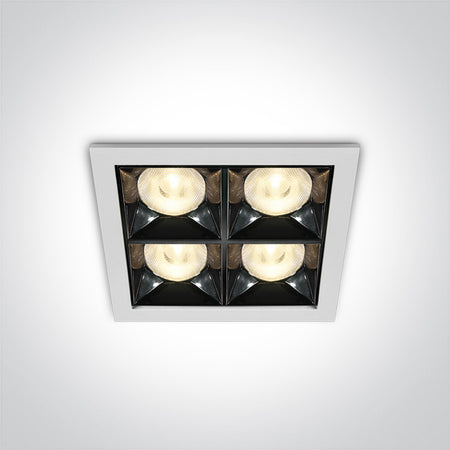 ONE Light | 50406B/W/W WHITE LED 16W WW 38deg IP20 230V - OEM NORDIC - Quality Parts Distribution