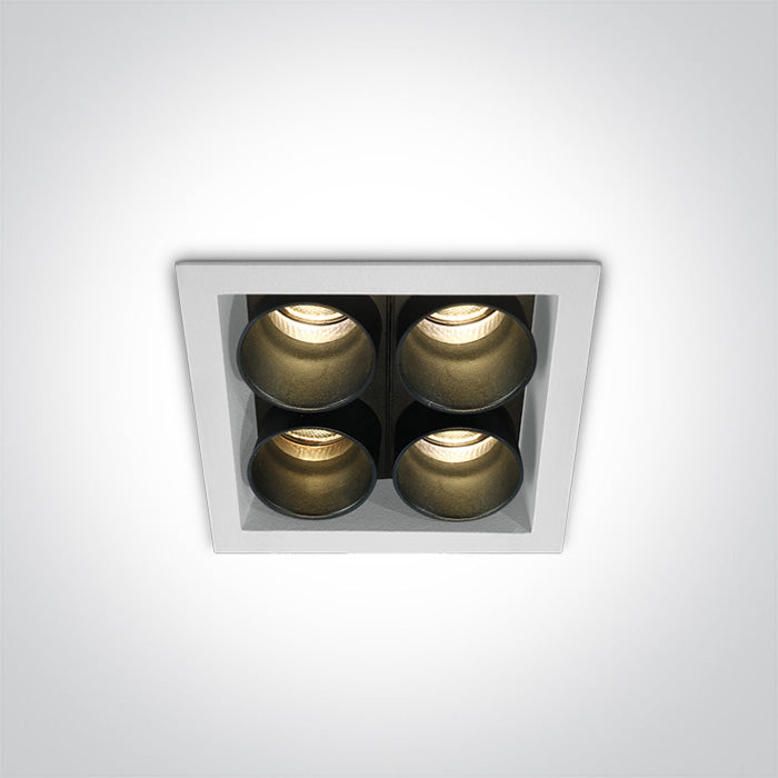 ONE Light | 50406C/W/W WHITE LED 10W WW IP20 230V DARK LIGHT - OEM NORDIC - Quality Parts Distribution