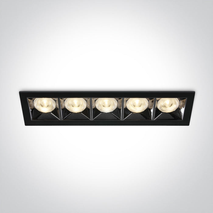 ONE Light | 50506B/B/W BLACK LED 20W WW 38deg IP20 230V - OEM NORDIC - Quality Parts Distribution