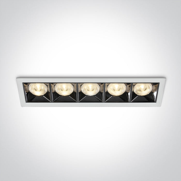 ONE Light | 50506B/W/W WHITE LED 20W WW 38deg IP20 230V - OEM NORDIC - Quality Parts Distribution