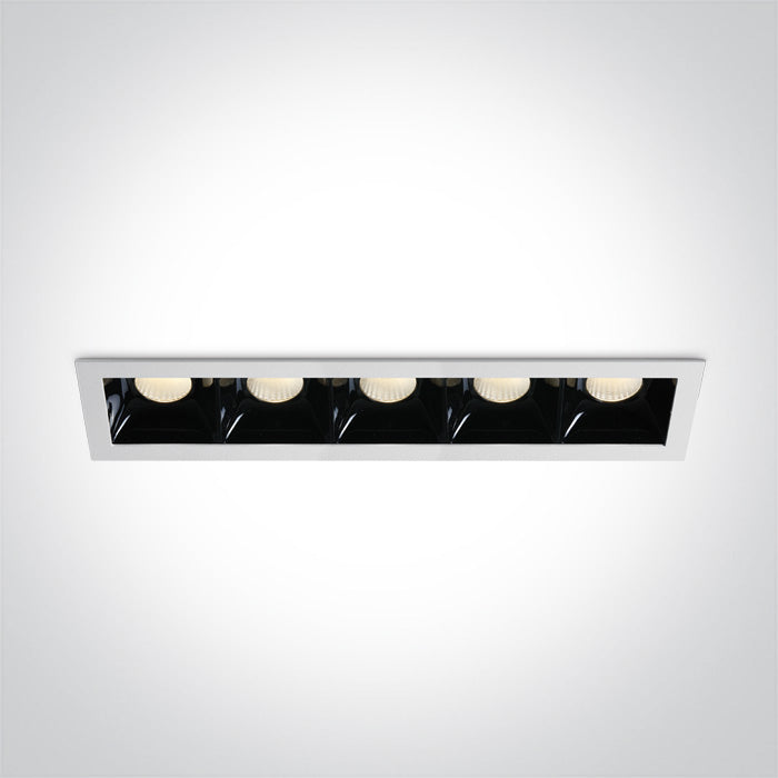 ONE Light | 50507B/W/W WHITE LED 5x6,5W WW 36deg IP20 350mA DIMMABLE - OEM NORDIC - Quality Parts Distribution