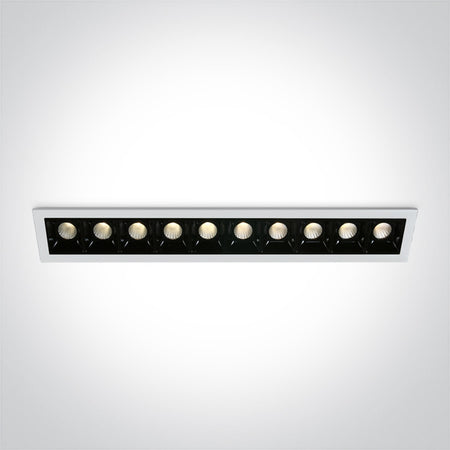 ONE Light | 50902B/W/W WHITE LED 10x2W WW 30deg IP20 700mA DIMMABLE - OEM NORDIC - Quality Parts Distribution