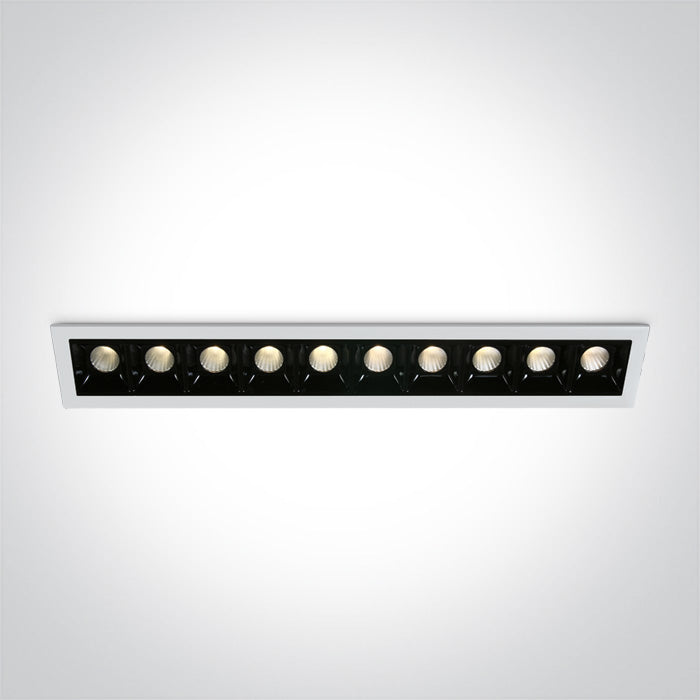 ONE Light | 50902B/W/W WHITE LED 10x2W WW 30deg IP20 700mA DIMMABLE - OEM NORDIC - Quality Parts Distribution