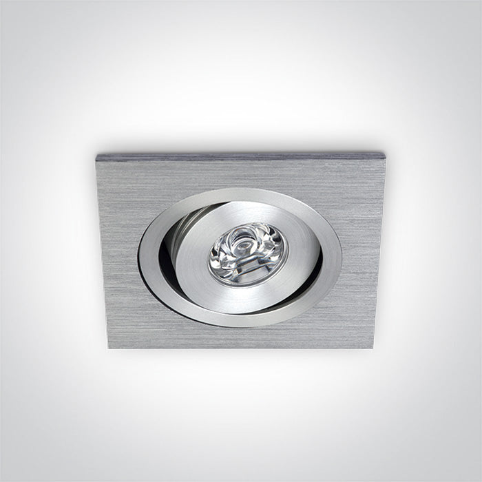 ONE Light | 51101AL/BL/15 ALUMINIUM LED BLUE 1w 15d 350mA - OEM NORDIC - Quality Parts Distribution