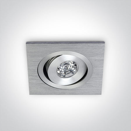 ONE Light | 51101AL/BL/15 ALUMINIUM LED BLUE 1w 15d 350mA - OEM NORDIC - Quality Parts Distribution