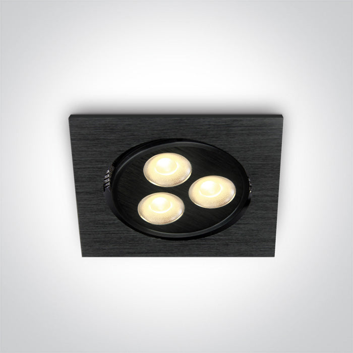 ONE Light | 51103LB/W/35 BLACK LED WW 3w 35d 350mA - OEM NORDIC - Quality Parts Distribution