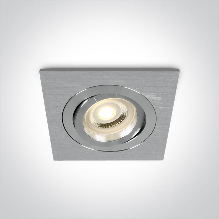 ONE Light | 51105ABG/AL ALUMINIUM GU10 10w ADJUSTABLE - OEM NORDIC - Quality Parts Distribution
