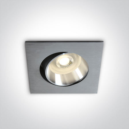 ONE Light | 51105B1/AL ALUMINIUM ADJUSTABLE GU10 50W - OEM NORDIC - Quality Parts Distribution