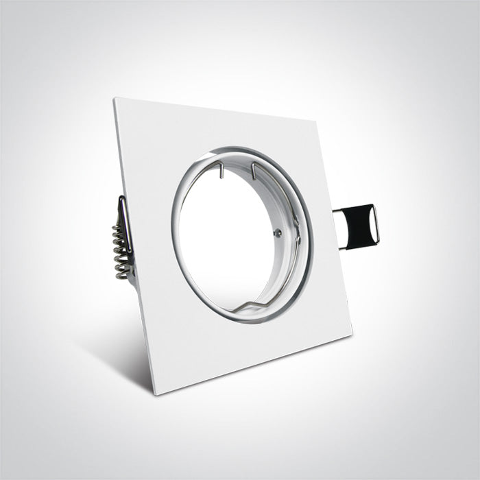 ONE Light Recessed LED Downlight GU10 50W IP20 White 51105GA/W