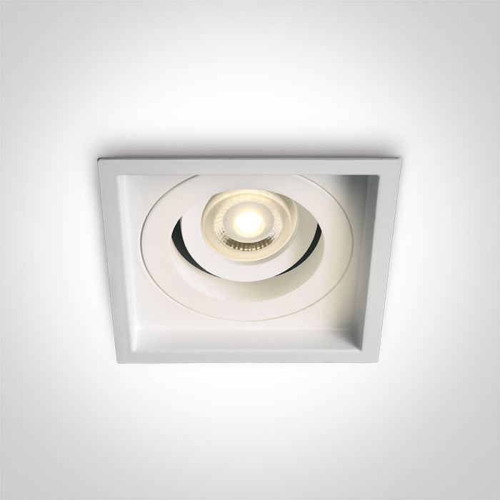 ONE Light | 51105N/W WHITE GU10 10w ADJUSTABLE - OEM NORDIC - Quality Parts Distribution
