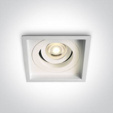 ONE Light | 51105N/W WHITE GU10 10w ADJUSTABLE - OEM NORDIC - Quality Parts Distribution