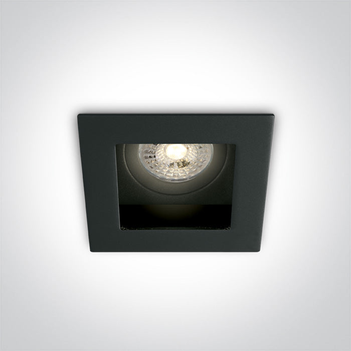 ONE Light | 51105TA/B BLACK ADJUSTABLE GU10 10W DARK LIGHT - OEM NORDIC - Quality Parts Distribution