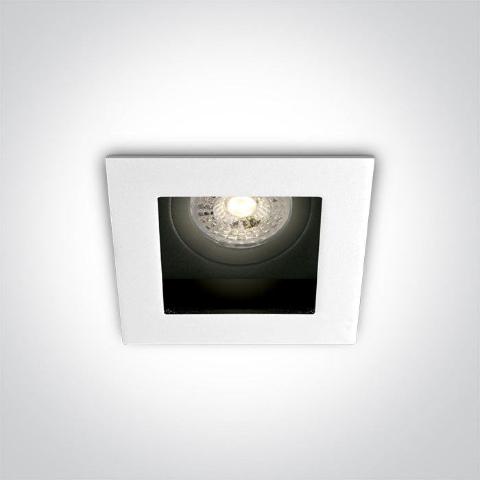 ONE Light | 51105TA/W WHITE ADJUSTABLE GU10 10W DARK LIGHT - OEM NORDIC - Quality Parts Distribution