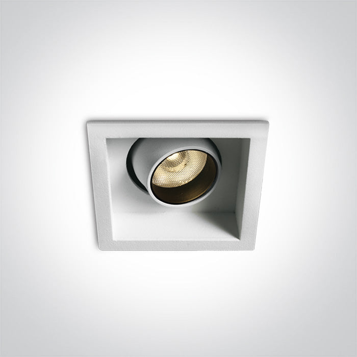ONE Light | 51106M/W/W WHITE COB LED 6W WW 350mA 24deg IP20 ADJUSTABLE - OEM NORDIC - Quality Parts Distribution