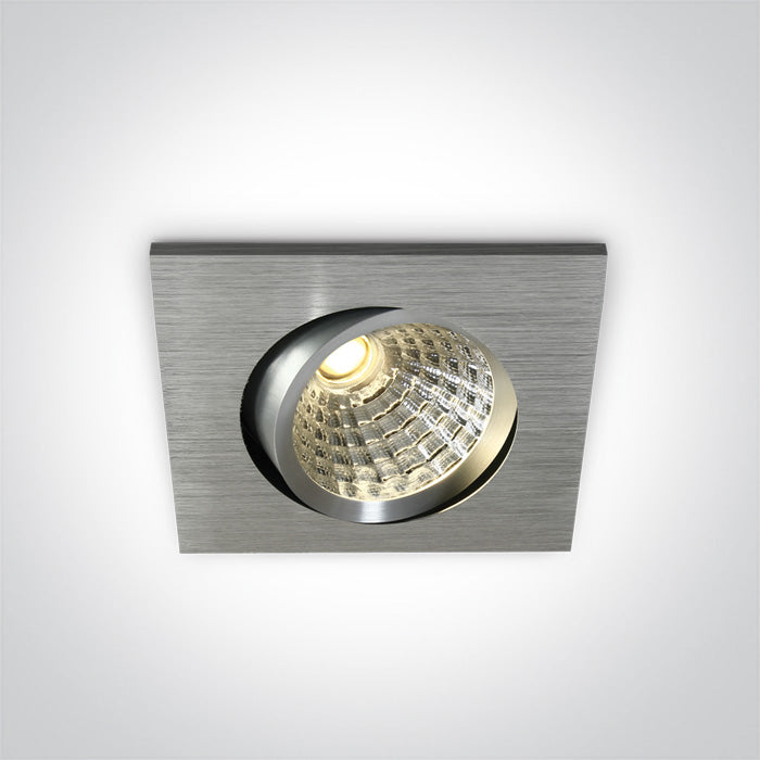 ONE Light | 51107/AL/W ALUMINIUM LED 7w WW 700mA - OEM NORDIC - Quality Parts Distribution