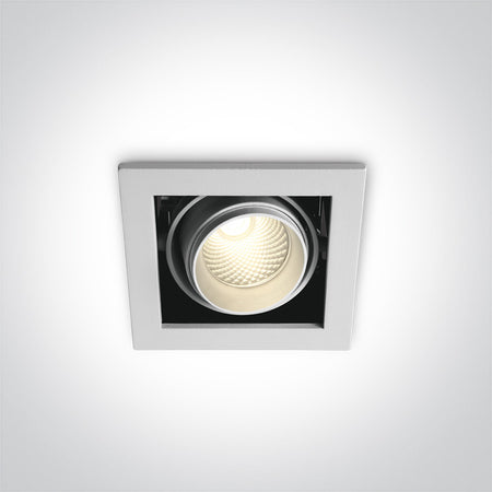 ONE Light | 51109B/W/W WHITE COB LED 10w WW 36d IP20 230v - OEM NORDIC - Quality Parts Distribution