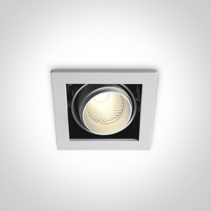 ONE Light | 51109B/W/W WHITE COB LED 10w WW 36d IP20 230v - OEM NORDIC - Quality Parts Distribution