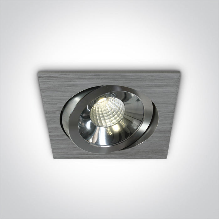 ONE Light | 51110A/AL/C ALUMINIUM LED CW 10w 36d + DRIVER 100-240v - OEM NORDIC - Quality Parts Distribution