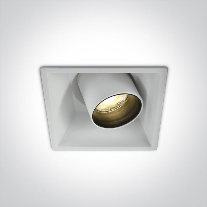 ONE Light | 51111C/W/W WHITE COB 11W WW IP20 38deg 230V ADJUSTABLE DARK LIGHT - OEM NORDIC - Quality Parts Distribution