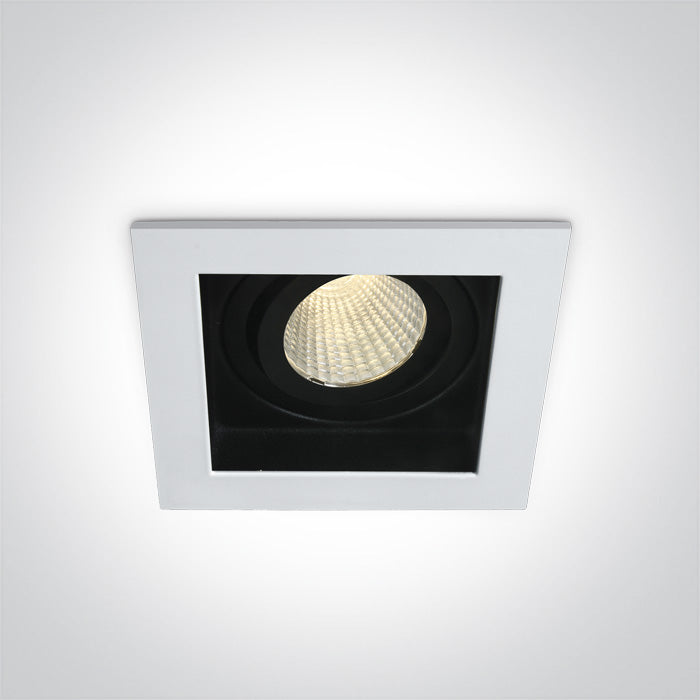 ONE Light | 51112E/W/W WHITE LED 12W WW IP44 700mA 40deg ADJUSTABLE SEMI DARK LIGHT - OEM NORDIC - Quality Parts Distribution