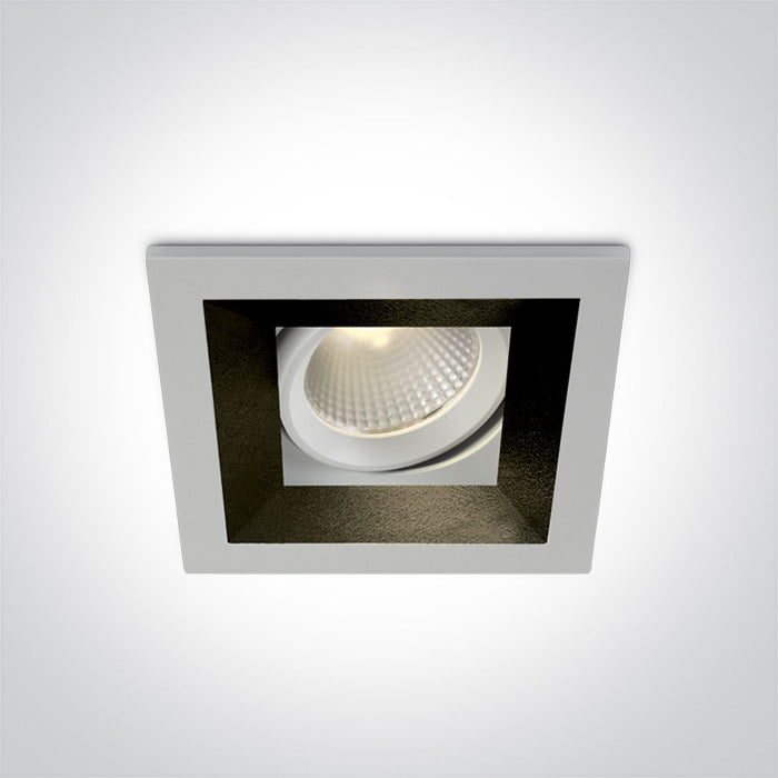 ONE Light | 51112H/W/W WHITE LED 12W WW 60deg 230V ADJUSTABLE - OEM NORDIC - Quality Parts Distribution