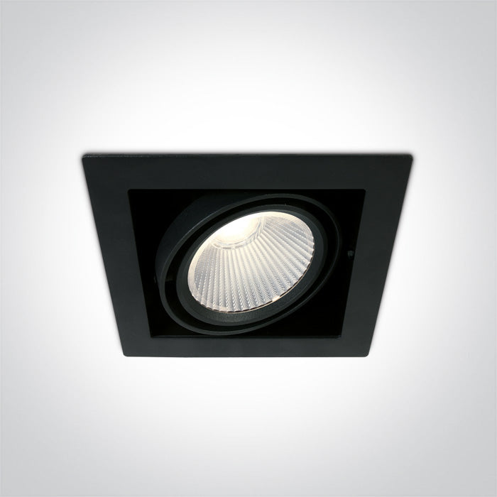 ONE Light | 51130/B/C BLACK COB LED 30W CW 38deg 230V - OEM NORDIC - Quality Parts Distribution