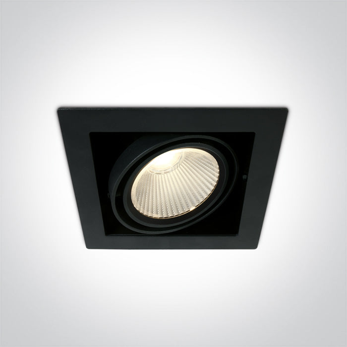 ONE Light | 51130/B/W BLACK COB LED 30W WW 38deg 230V - OEM NORDIC - Quality Parts Distribution