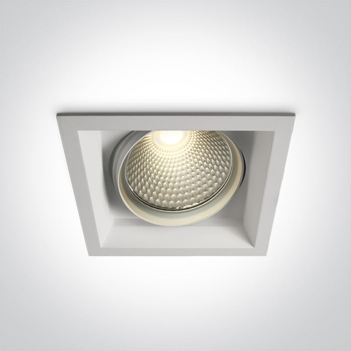 ONE Light | 51140TR/W/W WHITE COB LED 40w WW 36d IP20 SEMI-TRIMLESS + DRIVER 230v - OEM NORDIC - Quality Parts Distribution