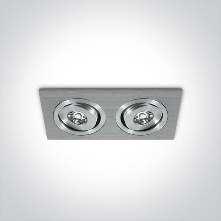 ONE Light | 51201AL/D/15 ALUMINIUM LED DL 2x1w 15d 350mA - OEM NORDIC - Quality Parts Distribution