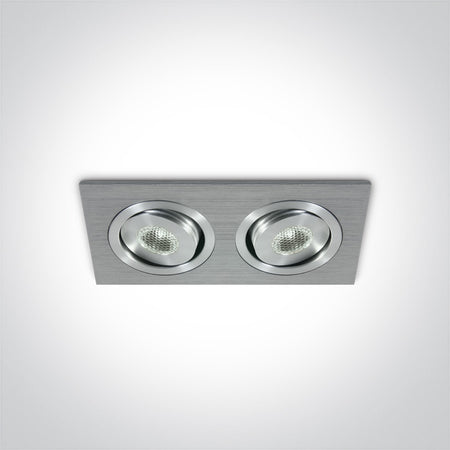ONE Light | 51201AL/D/35 ALUMINIUM LED DL 2x1w 35d 350mA - OEM NORDIC - Quality Parts Distribution