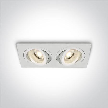 ONE Light | 51205ABG/W WHITE GU10 2x10W - OEM NORDIC - Quality Parts Distribution