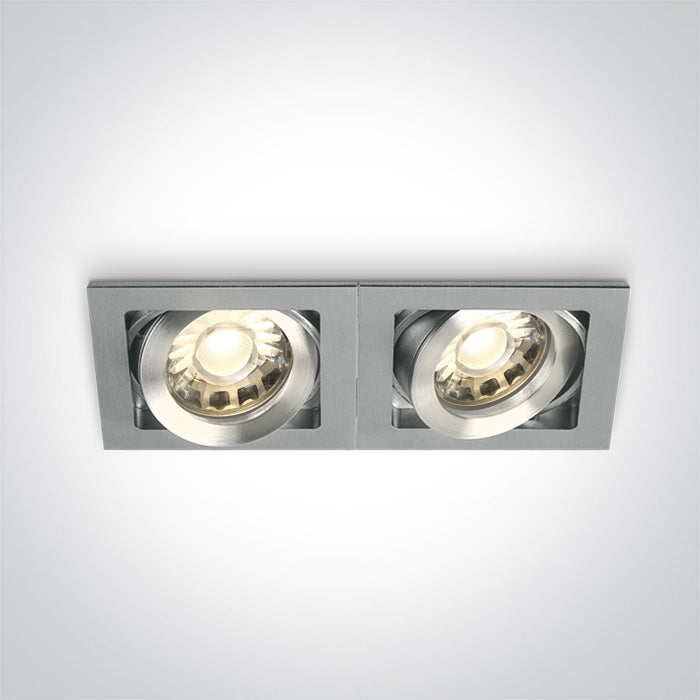 ONE Light | 51205B/AL ALUMINIUM 2x10W - OEM NORDIC - Quality Parts Distribution
