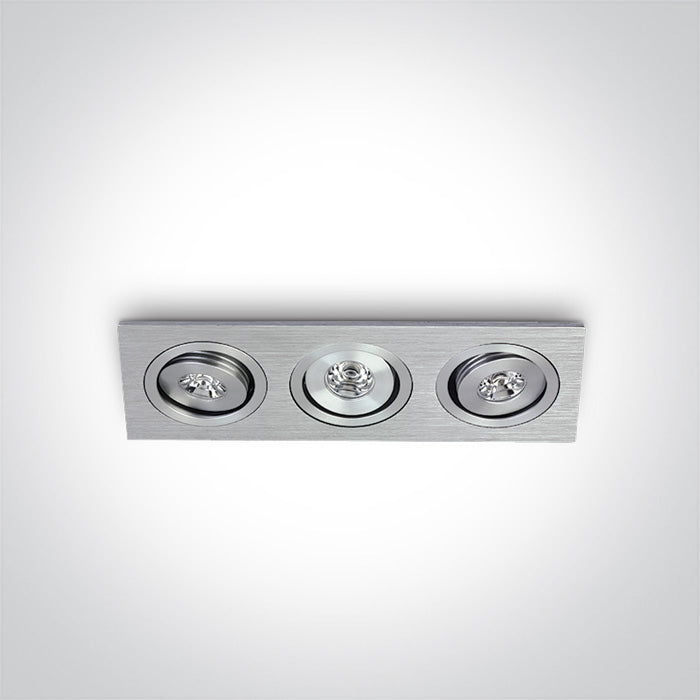 ONE Light | 51301AL/W/15 ALUMINIUM LED WW 3x1w 15d 350mA - OEM NORDIC - Quality Parts Distribution