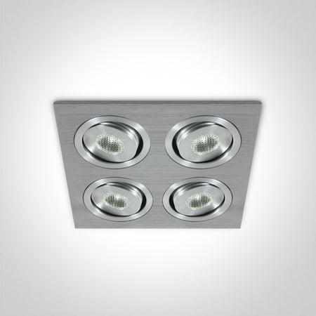 ONE Light | 51401AL/D/35 ALUMINIUM LED DL 4x1w 35d 350mA - OEM NORDIC - Quality Parts Distribution
