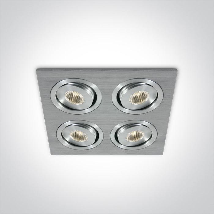 ONE Light | 51401AL/W/35 ALUMINIUM LED WW 4x1w 35d 350mA - OEM NORDIC - Quality Parts Distribution