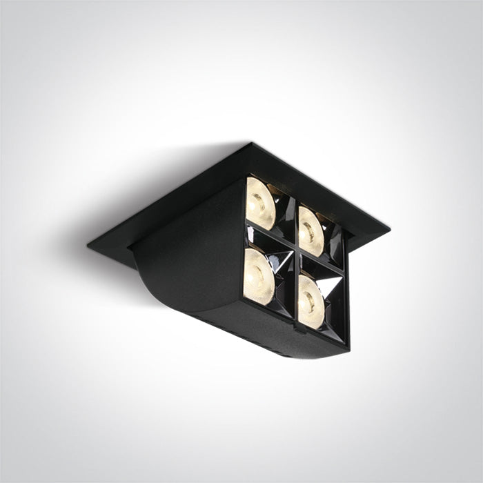 ONE Light | 51406B/B/W BLACK LED 16W WW 38deg IP20 230V - OEM NORDIC - Quality Parts Distribution