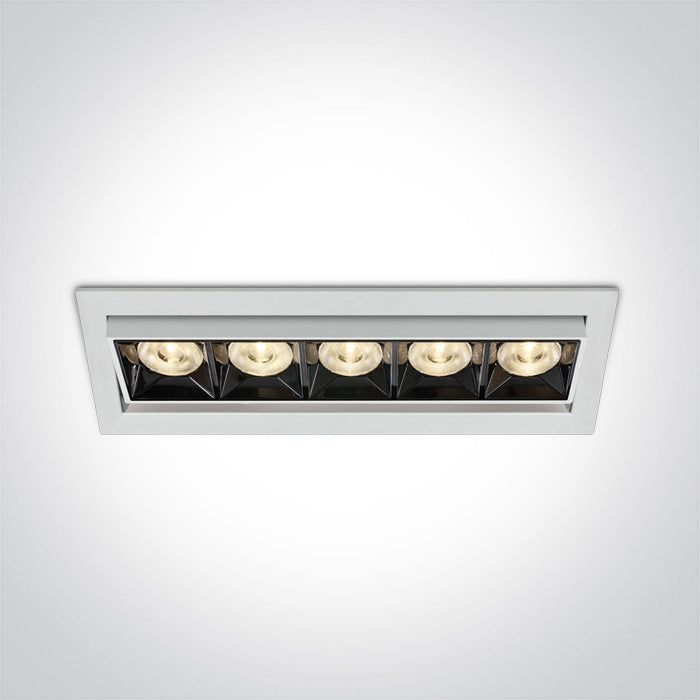 ONE Light | 51506B/W/W WHITE LED 20W WW 38deg IP20 230V - OEM NORDIC - Quality Parts Distribution