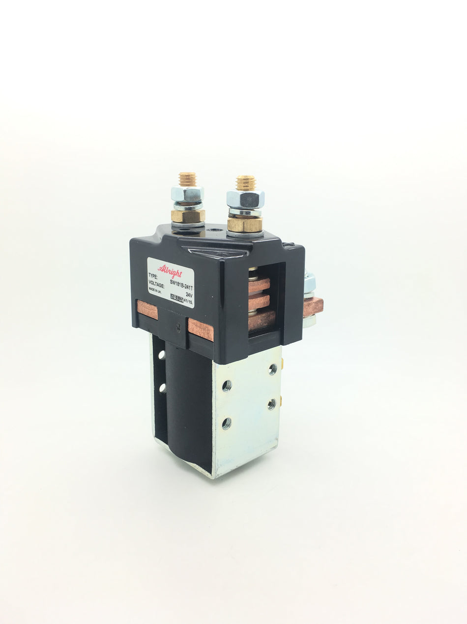 SW181B-241T Albright 150A 24V Intermittent Single Pole Double Throw Solenoid Contactor - INT