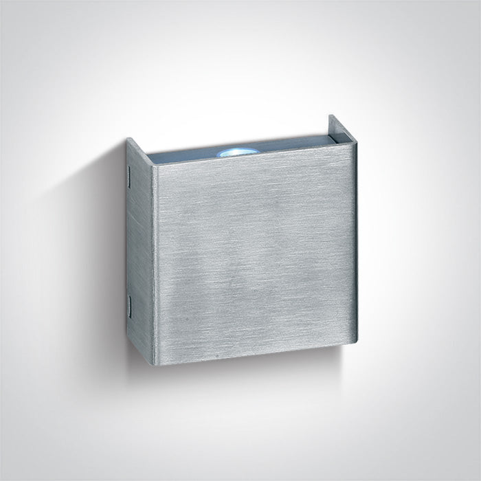 ONE Light | 60010/AL/BL ALUMINIUM LED BLUE 1w WALL - OEM NORDIC - Quality Parts Distribution