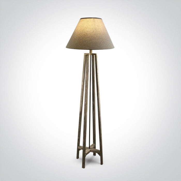 ONE Light | 61118A WOOD FLOOR LAMP 12W E27 - OEM NORDIC - Quality Parts Distribution