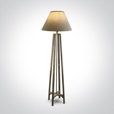 ONE Light | 61118A WOOD FLOOR LAMP 12W E27 - OEM NORDIC - Quality Parts Distribution