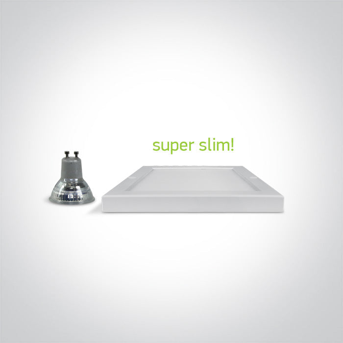ONE Light Ceiling Light 18W 1400lm 3000K CRI80 IP40 White 62018AF/W/W