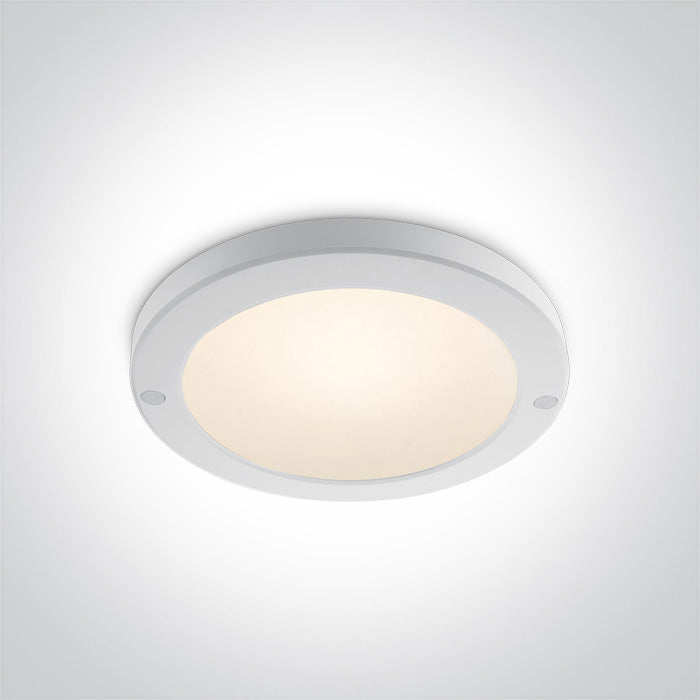 ONE Light | 62018F/W/W WHITE PLAFO LED 18W WW IP40 230V - OEM NORDIC - Quality Parts Distribution