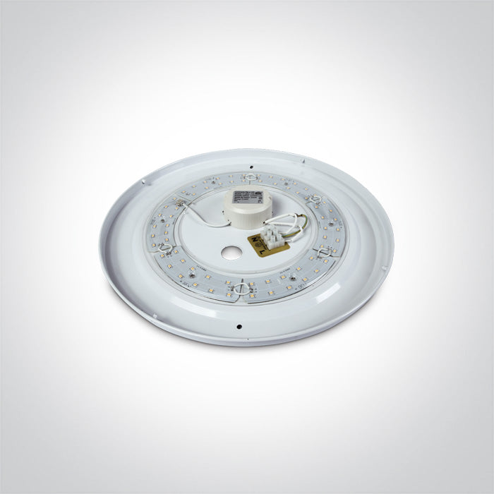 ONE Light Ceiling Light 26W 1600lm 3000K IP20 White 62024C/W