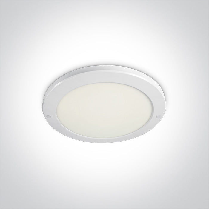 ONE Light | 62030F/W/C WHITE PLAFO LED 30W CW IP40 230V - OEM NORDIC - Quality Parts Distribution