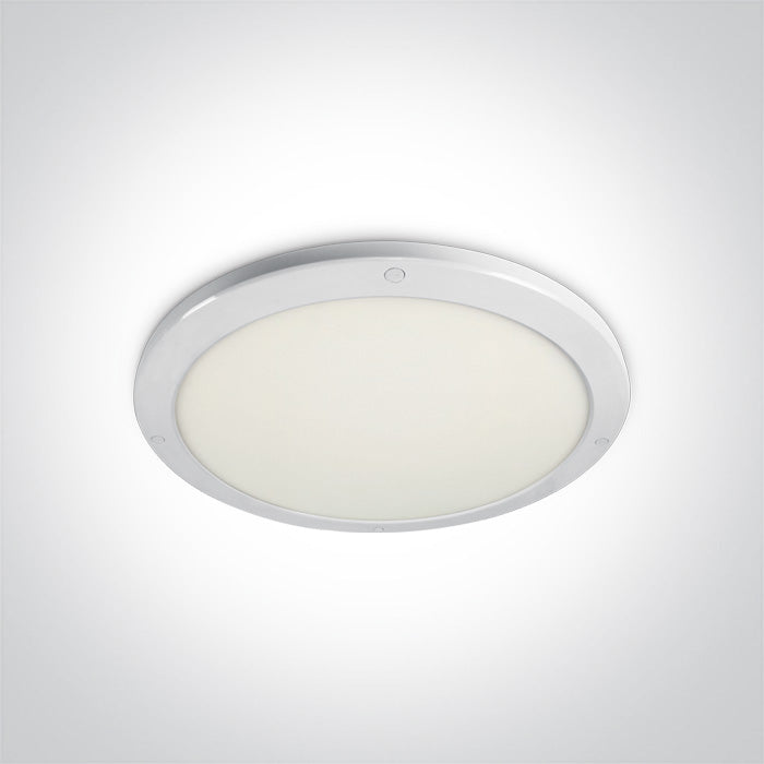 ONE Light | 62038F/W/C WHITE PLAFO LED 38W CW IP40 230V - OEM NORDIC - Quality Parts Distribution